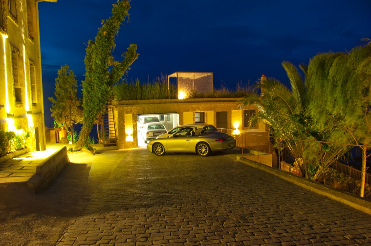 Two-car garage