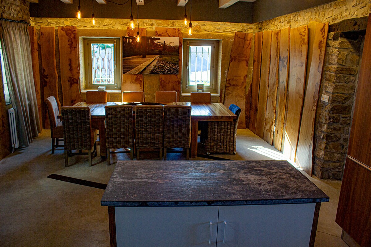Kitchen counter and storage